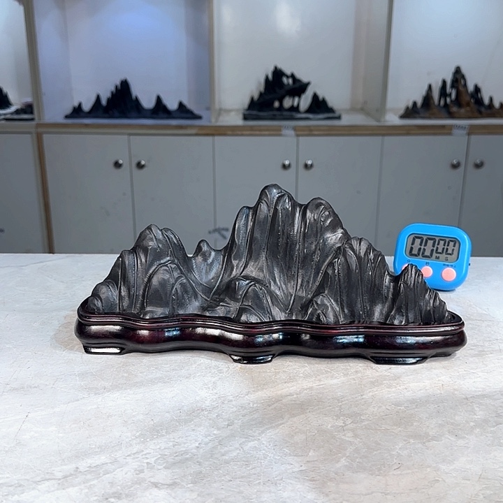 奇石茶宠鱼缸文房摆件 積****）