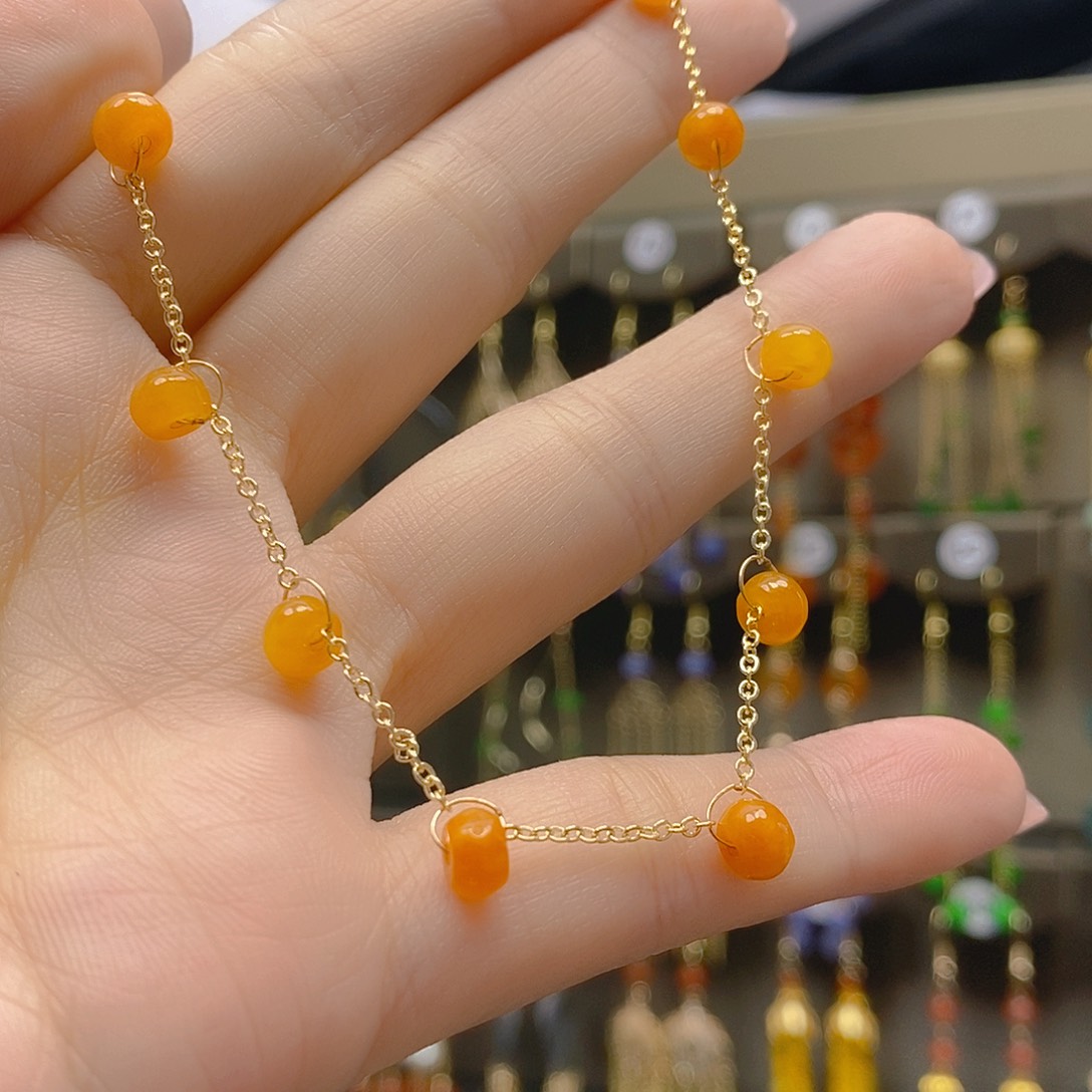 翡翠合金耳饰翡翠