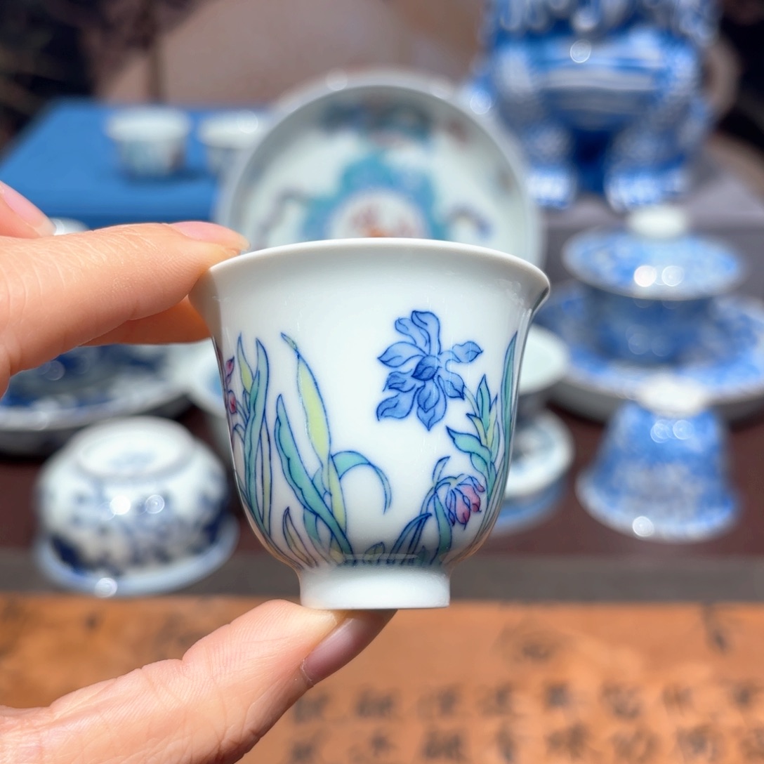 瓷片景德镇纯手工手绘