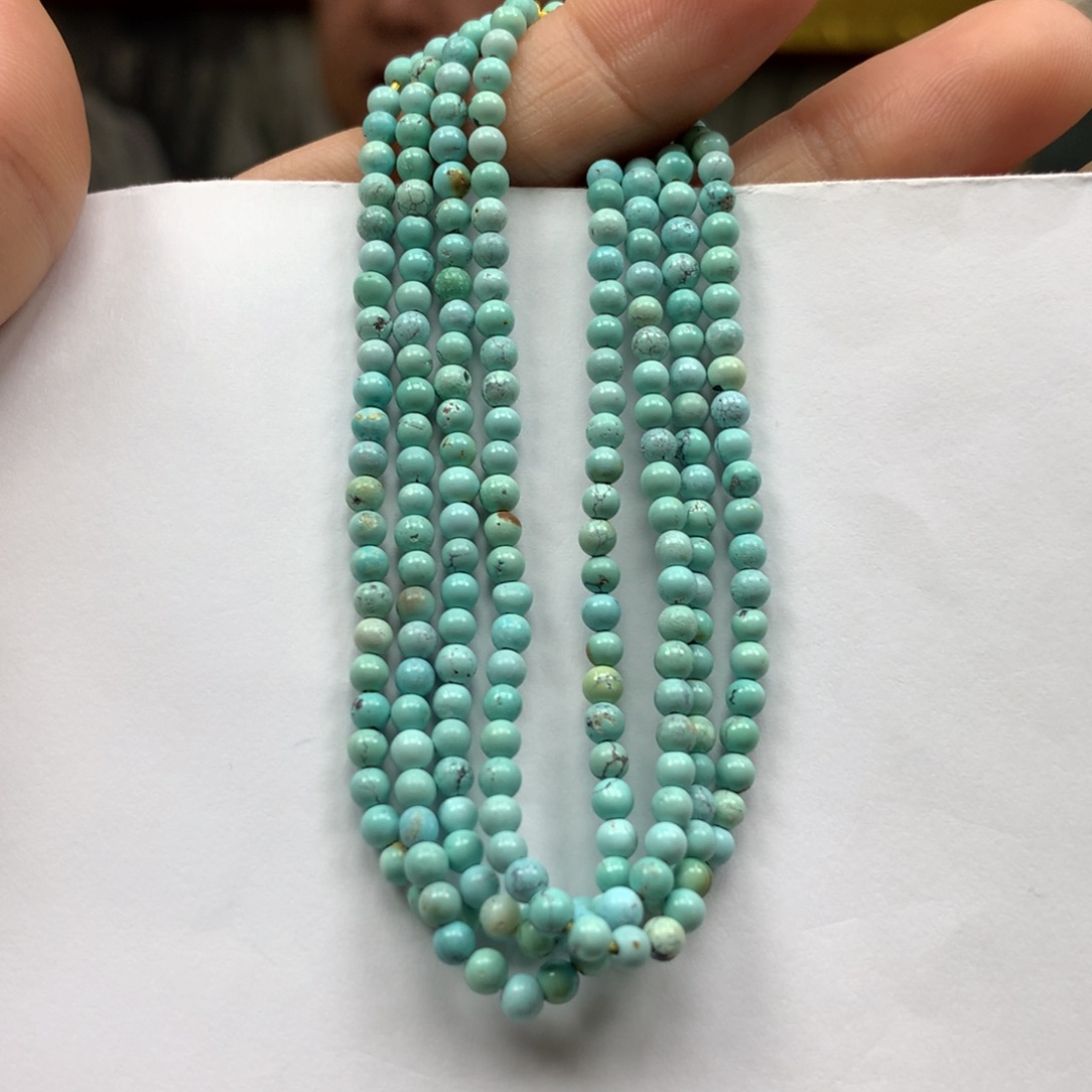 绿松石长链未镶嵌