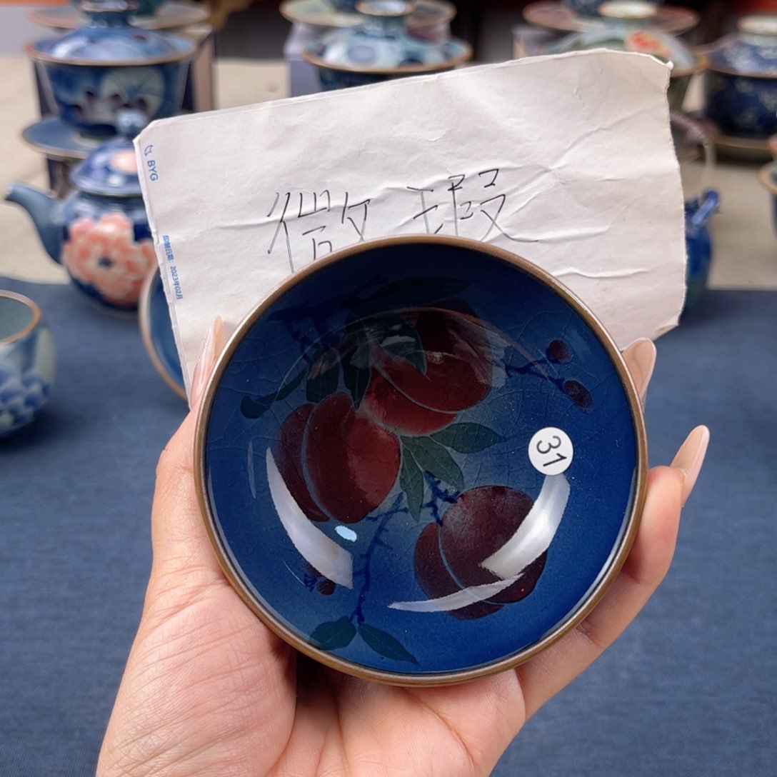 杯景德镇手绘手工茶具