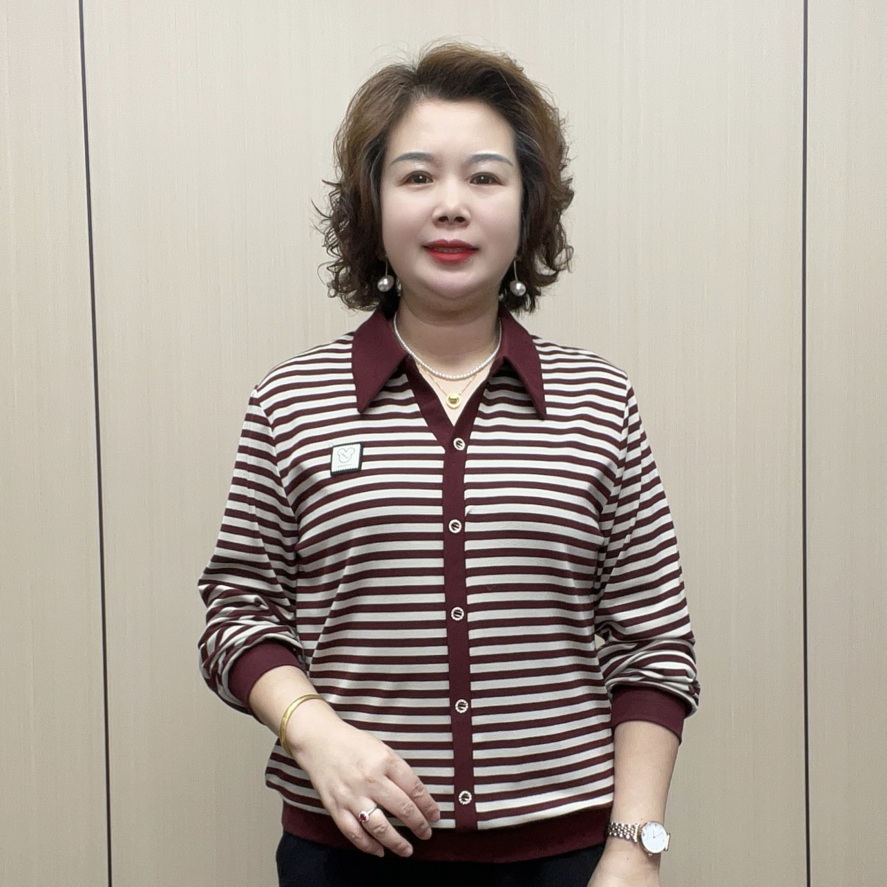 2025秋季时尚百搭显瘦女装减龄长袖休闲气质宽松洋气中老年妈妈装