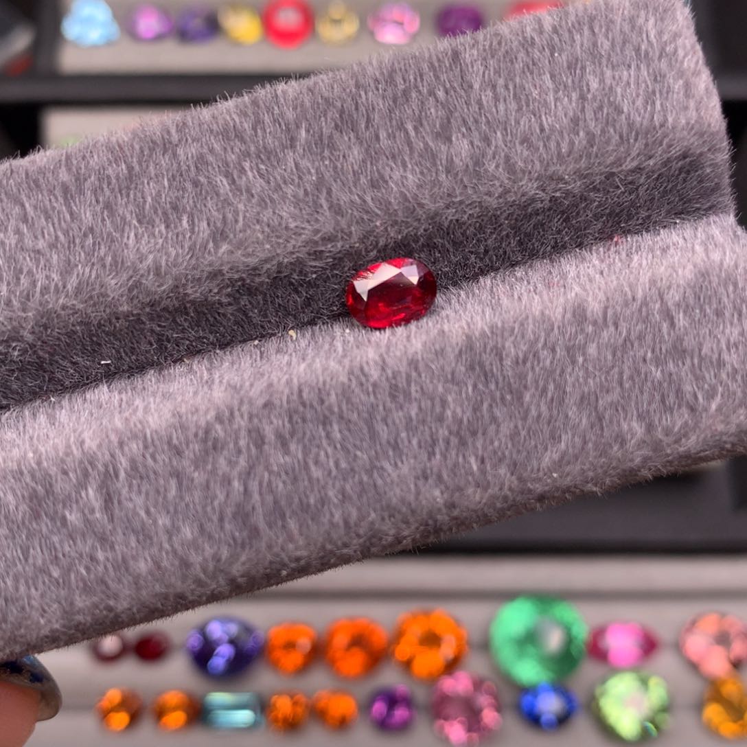 红宝石裸石未镶嵌0.7克拉