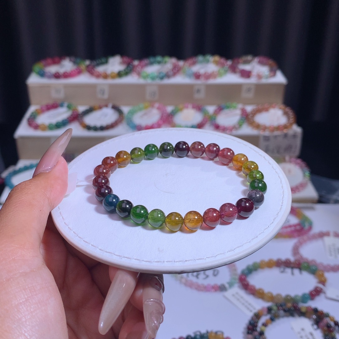 碧玺手链未镶嵌碧玺