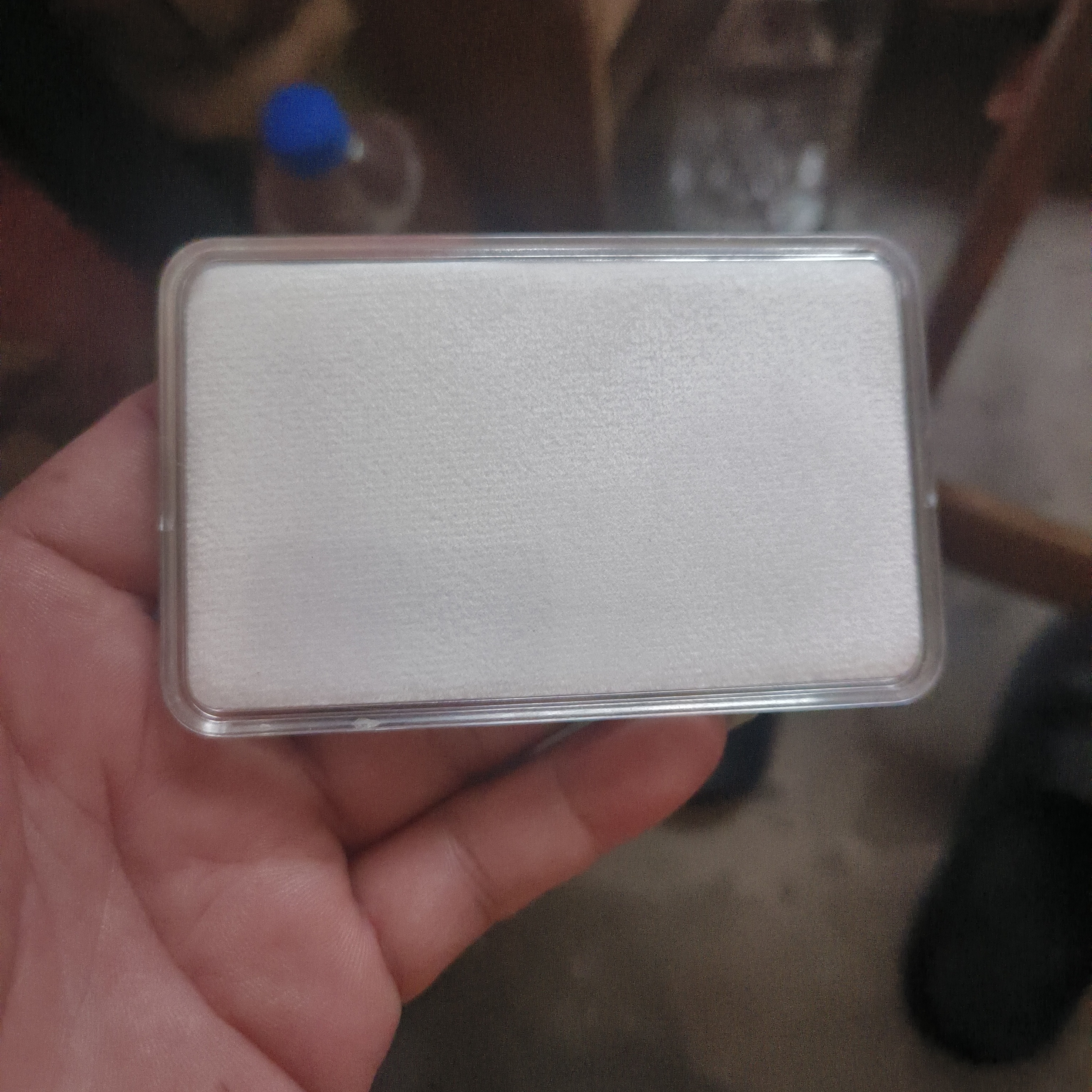 小方盒，钱币收藏盒子，透明钱币收藏盒