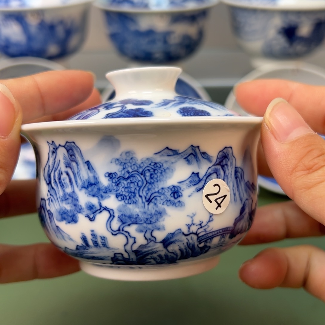 杯木木景德镇纯手绘茶具24