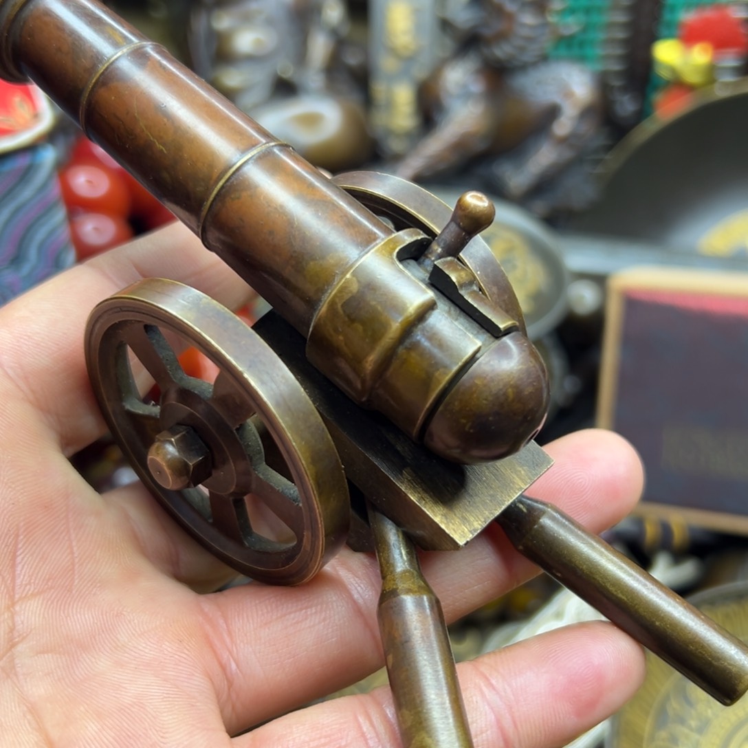 铜摆件欢迎欢迎你