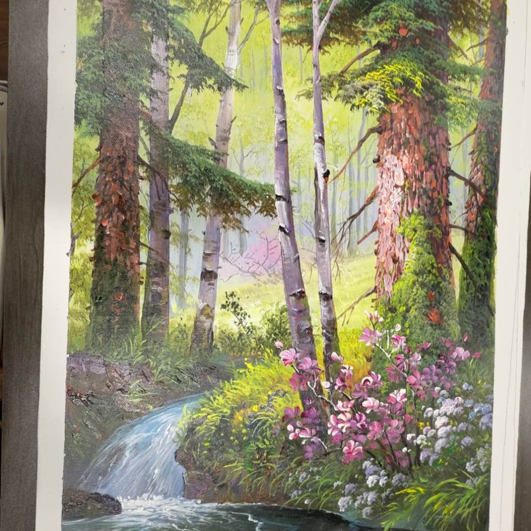 油画加油加油努力加油努力加油
