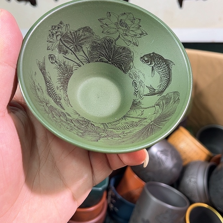 茶杯紫砂全手工紫砂主人杯