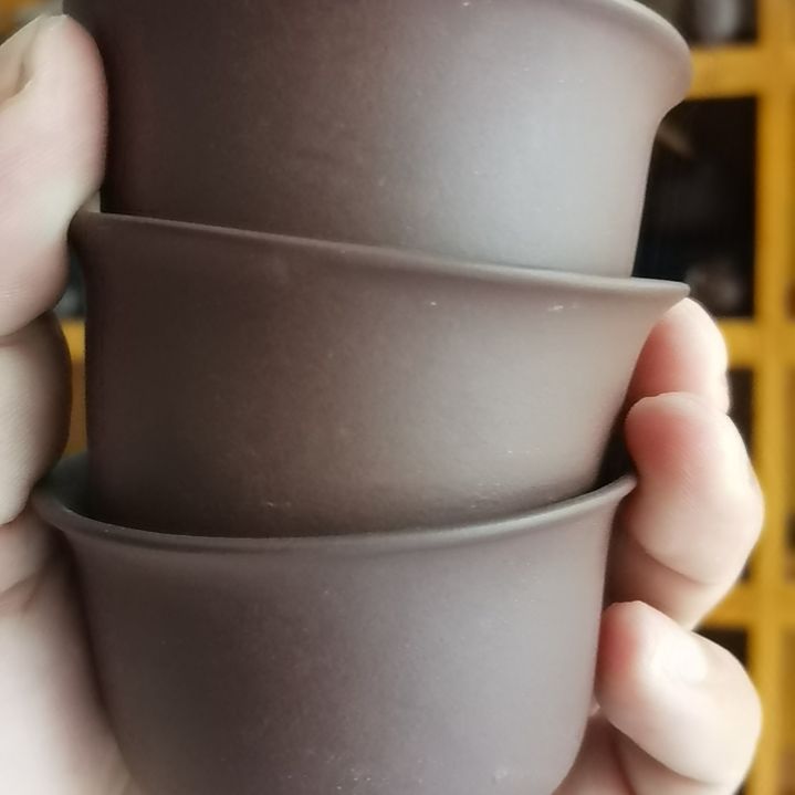 茶杯紫砂紫砂杯一组