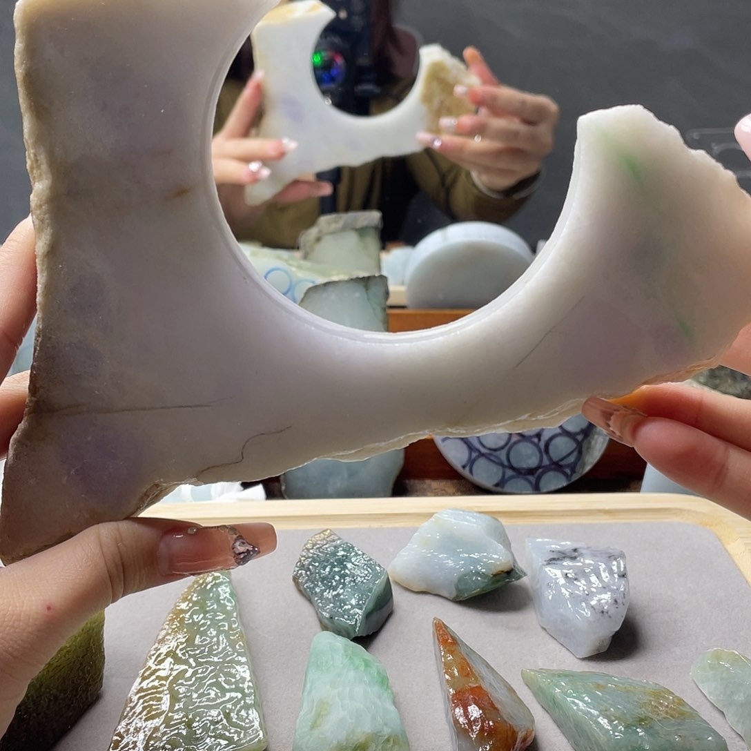 翡翠裸石料子不包工