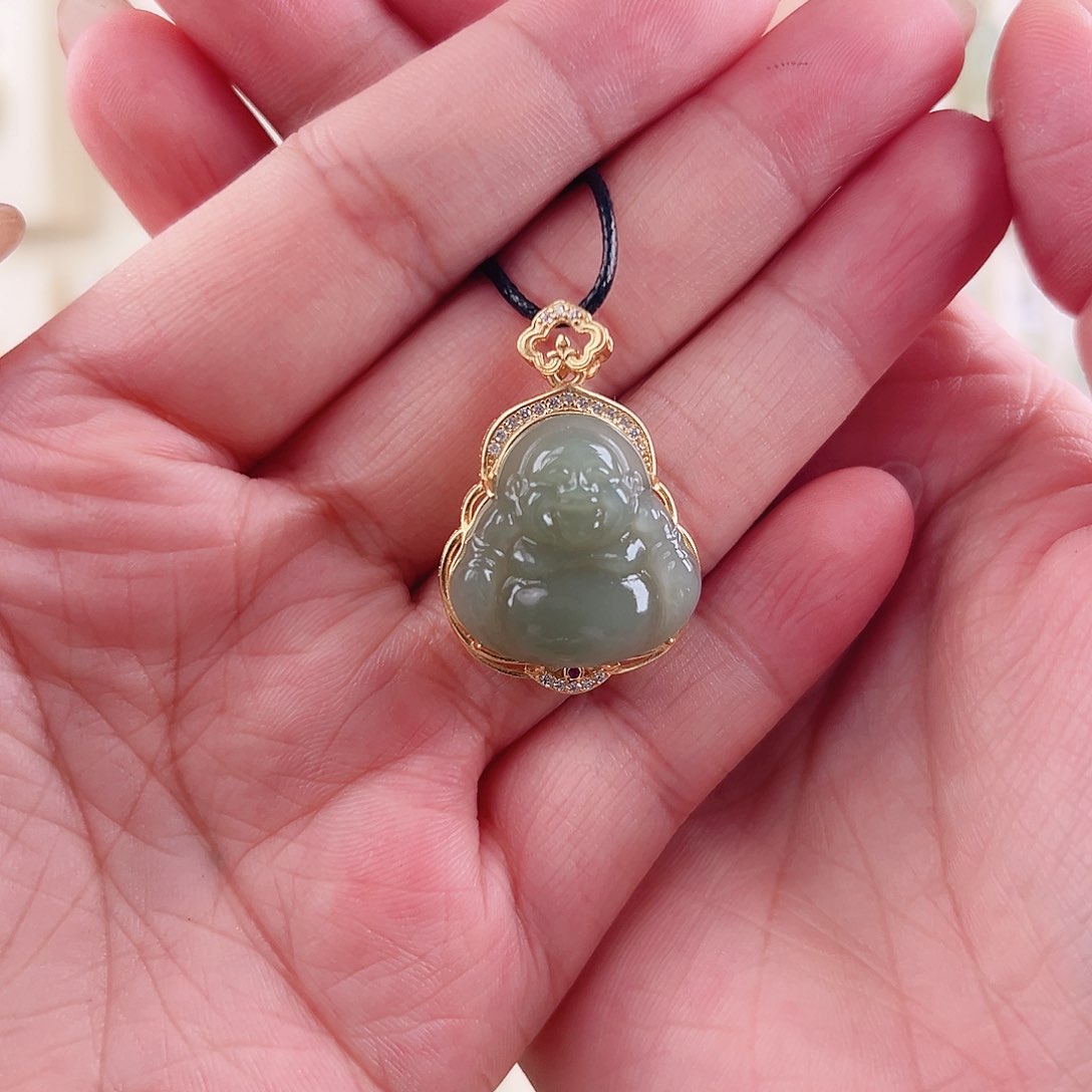 和田玉未镶嵌吊坠(赠链)0****)