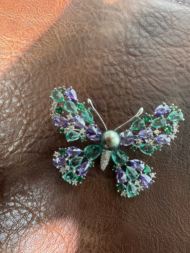 海水大溪地胸针（镜面光）