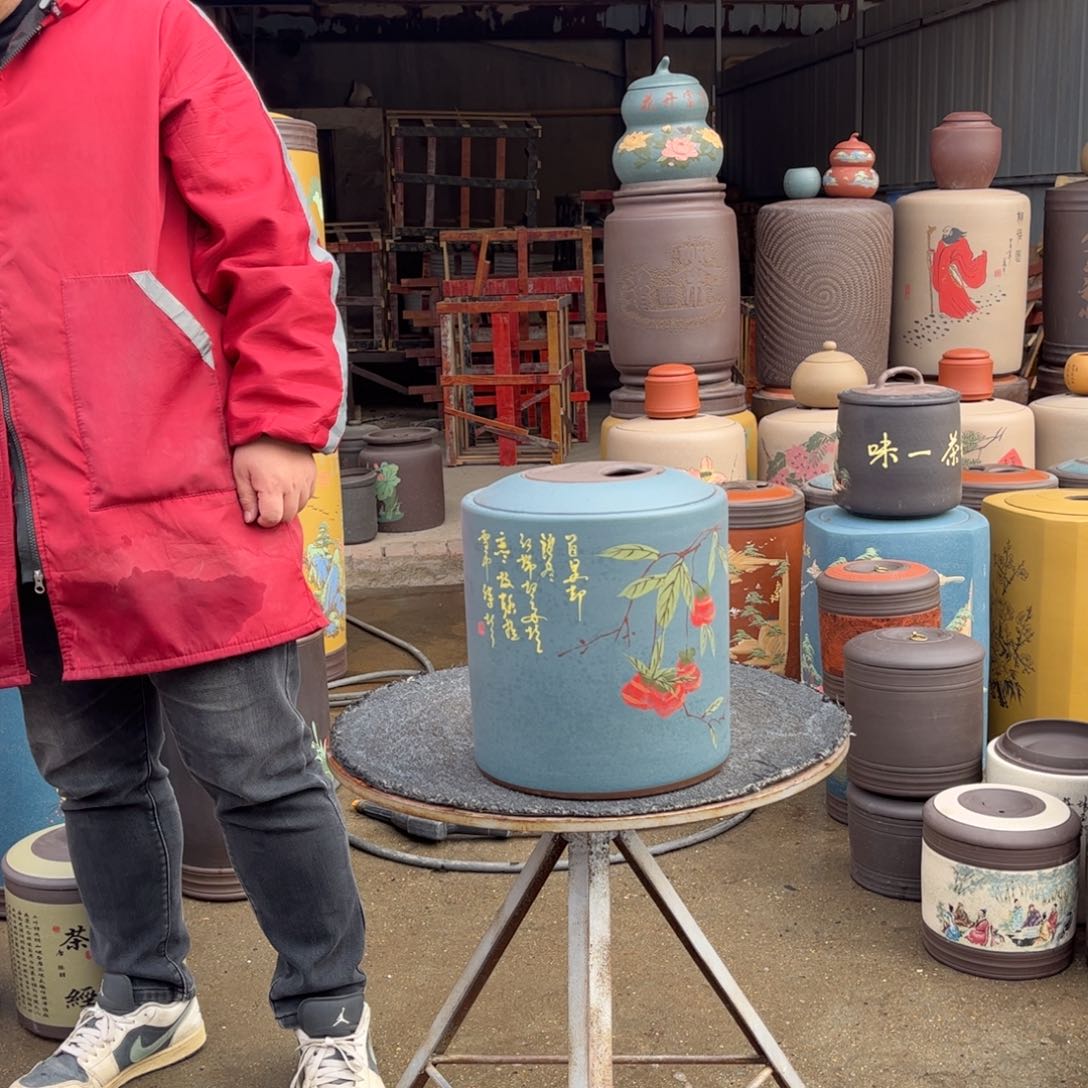 紫砂茶叶罐茶叶罐