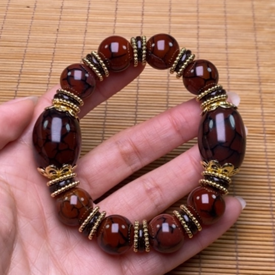 玛瑙/玉髓手链未镶嵌