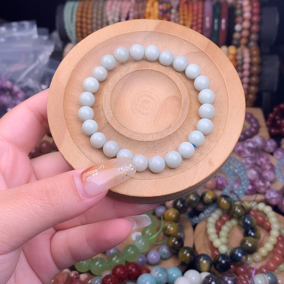 石英质玉未镶嵌手串86