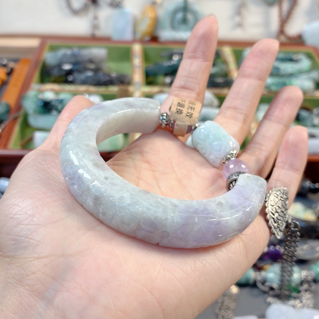 未镶嵌手链翡翠豆***猫