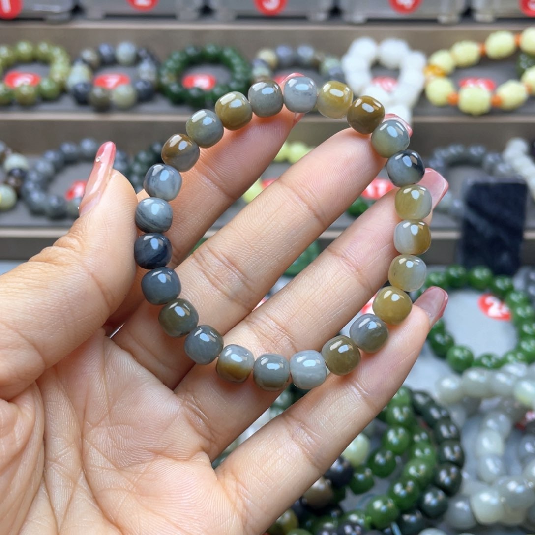 和田玉手链未镶嵌