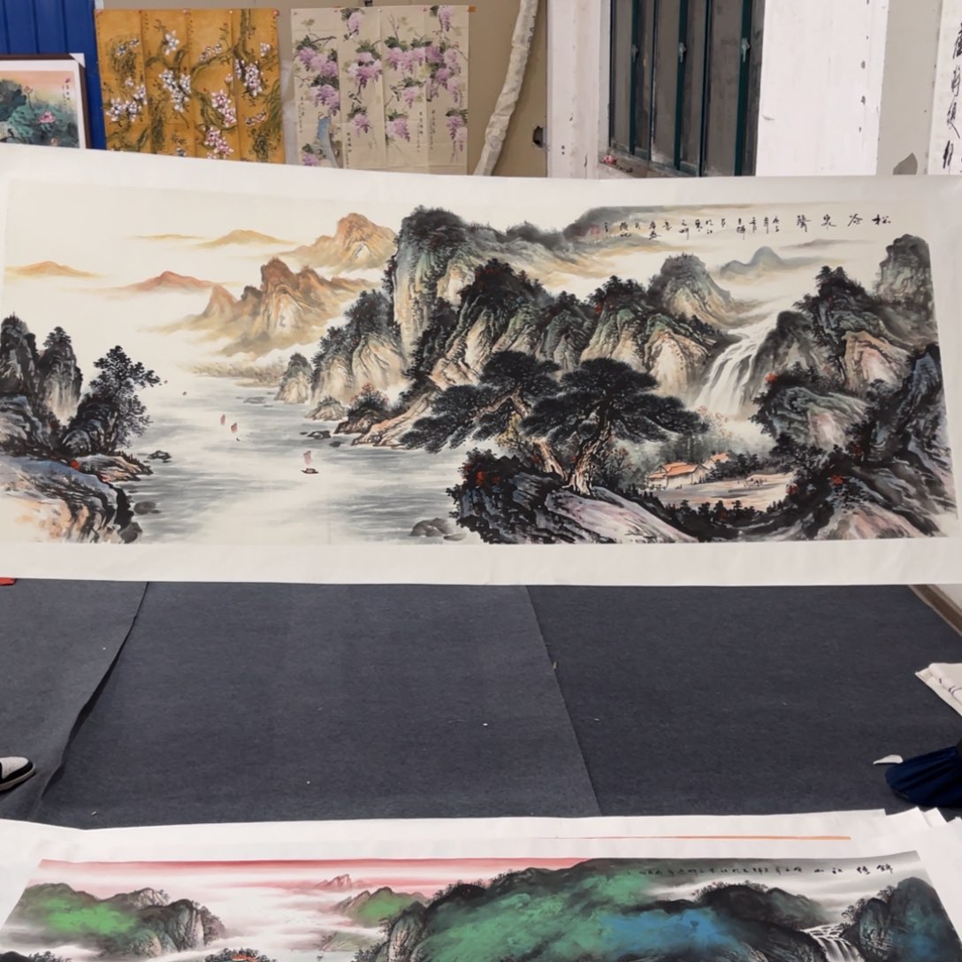 国画处理作品看好再拍哦