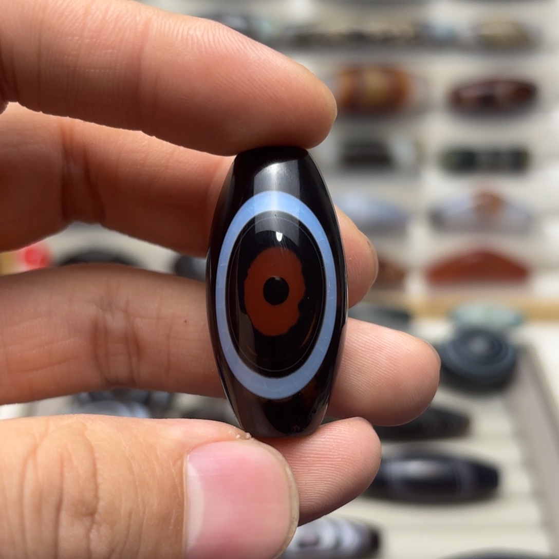 依***心玛瑙/玉髓未镶嵌吊坠1