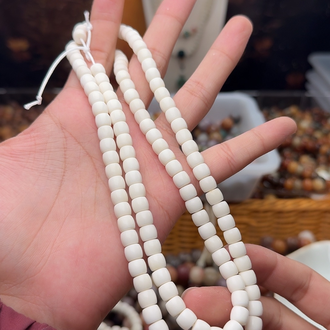 菩提根/象牙果吊坠114 颗海南白玉菩提 6 直切
