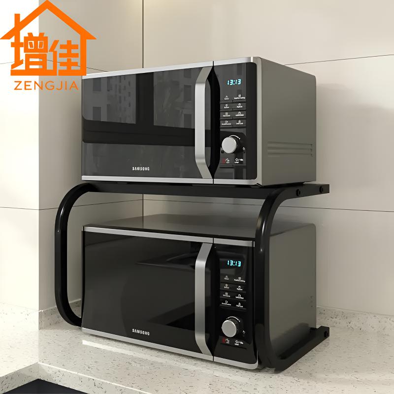 厨房置物架微波炉架双层微波炉置物架电饭煲置物架微波炉架置物架