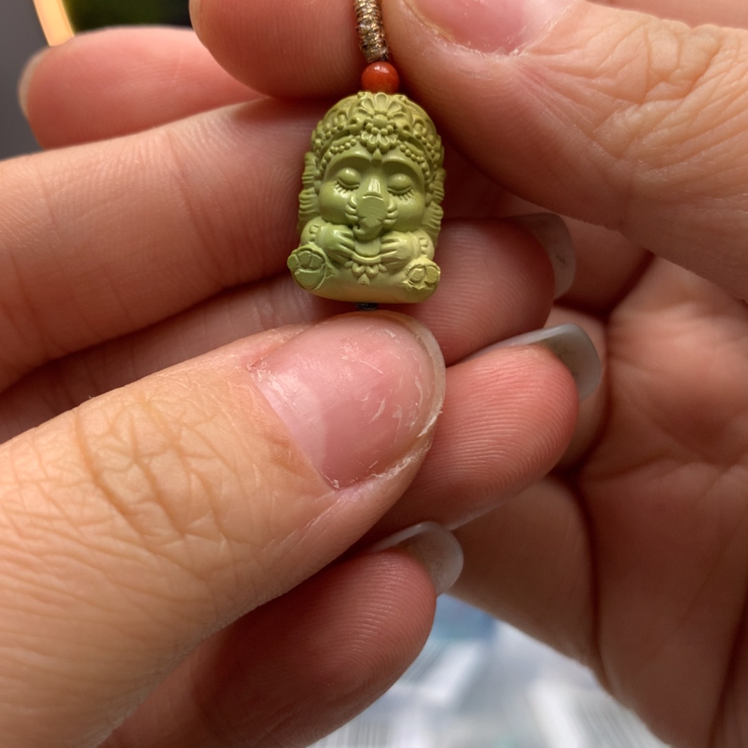 绿松石挂件未镶嵌