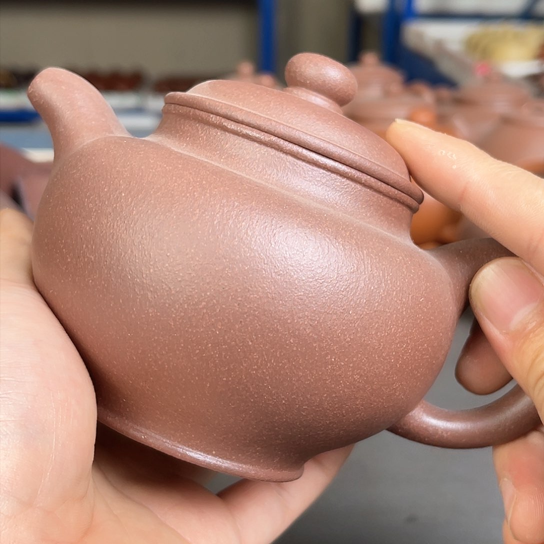 茶壶紫砂许娟粗砂底槽清大掇只