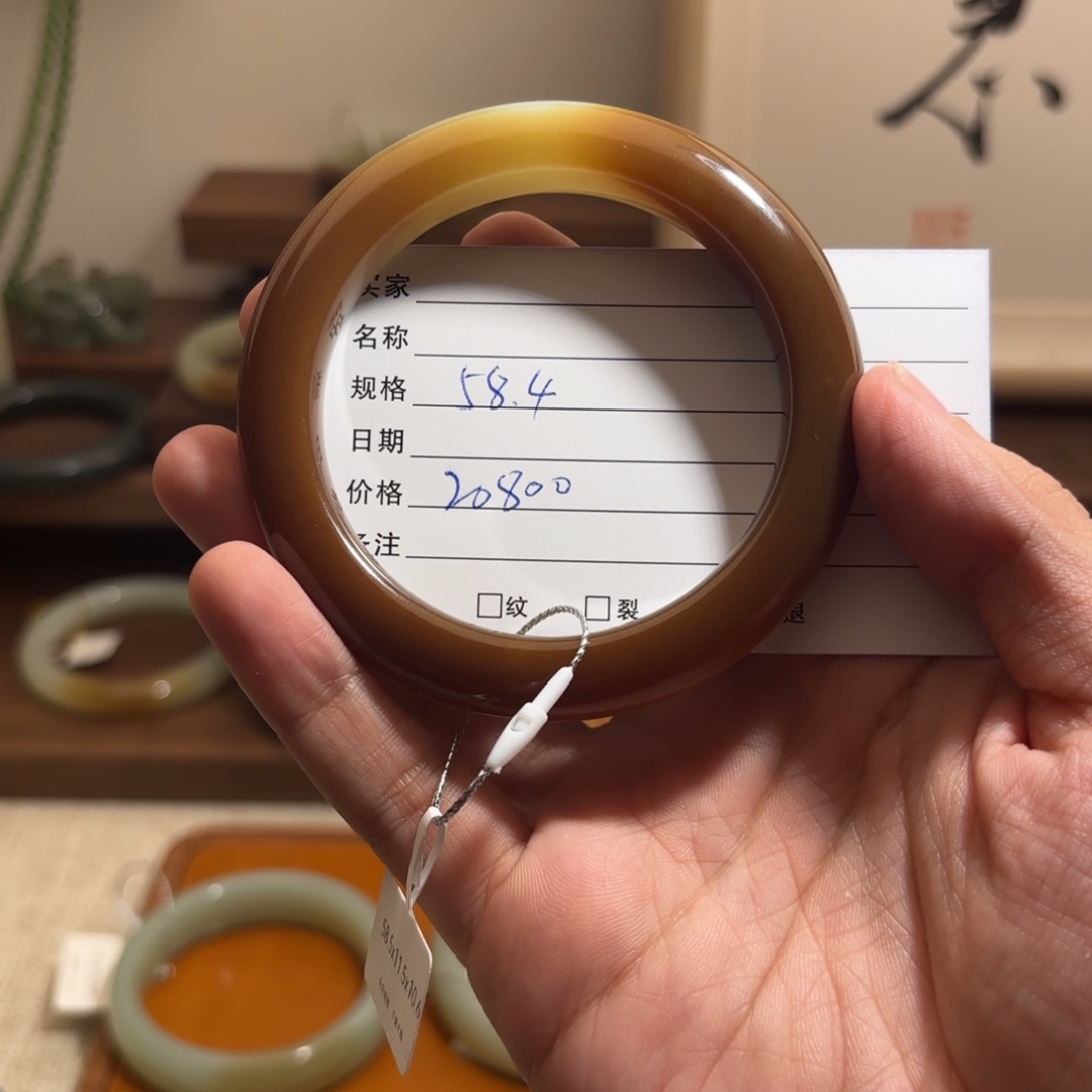 和田玉（糖玉）手镯未镶嵌