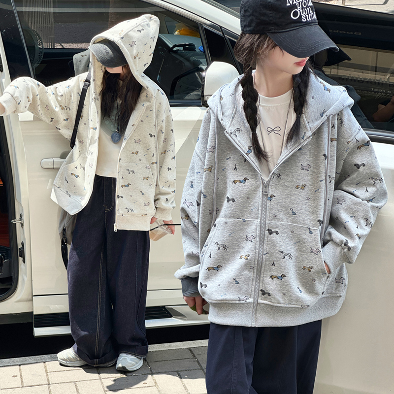 女童秋装套装2025新款6-15岁儿童洋气韩版宽松休闲两件套时髦高级