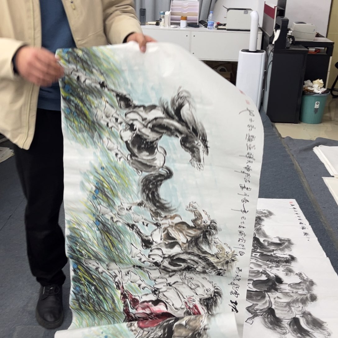 国画手绘画作品和绘画