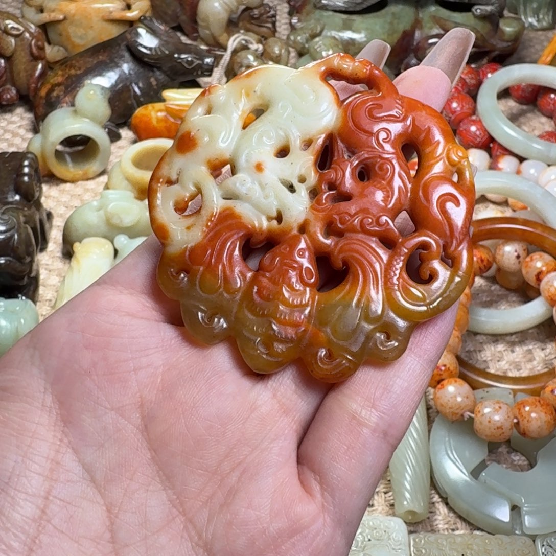 吊坠白玉菩提挂件