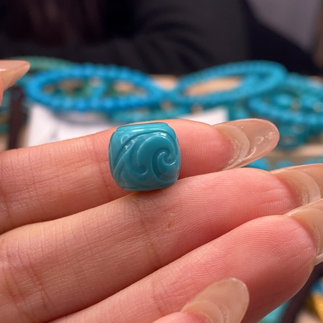 未镶嵌绿松石挂件