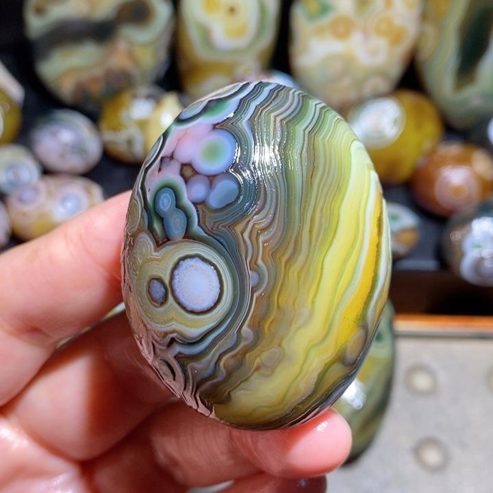 未镶嵌玛瑙/玉髓珠宝半成品31