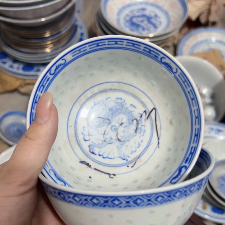 景德镇陶瓷陶瓷米饭碗