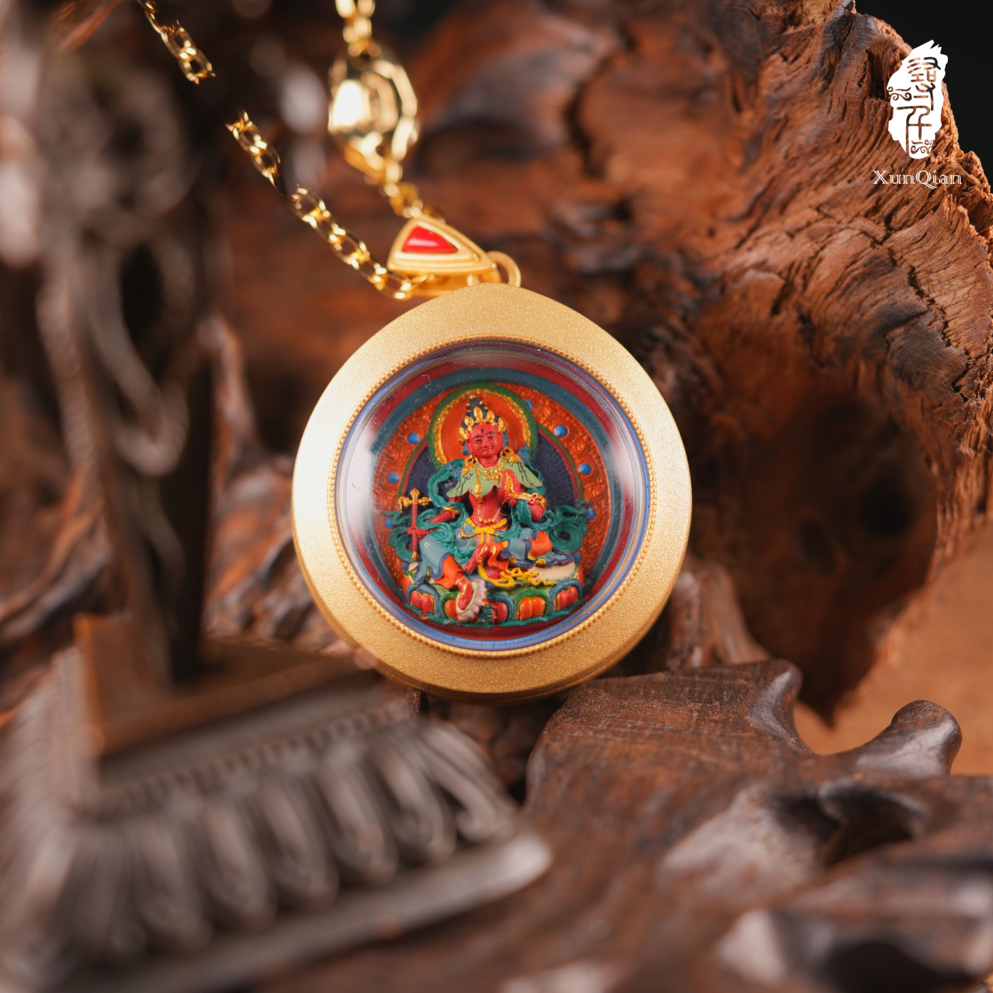 【红度】立体唐卡擦擦拉萨直发