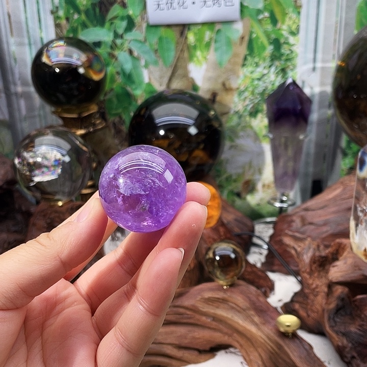 水晶未镶嵌珠宝半成品