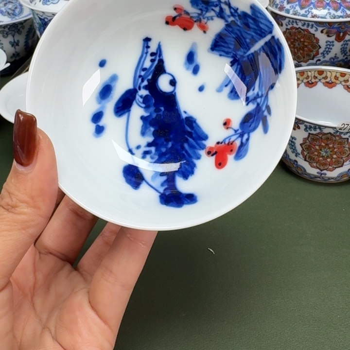 沙沙手工手绘茶具276