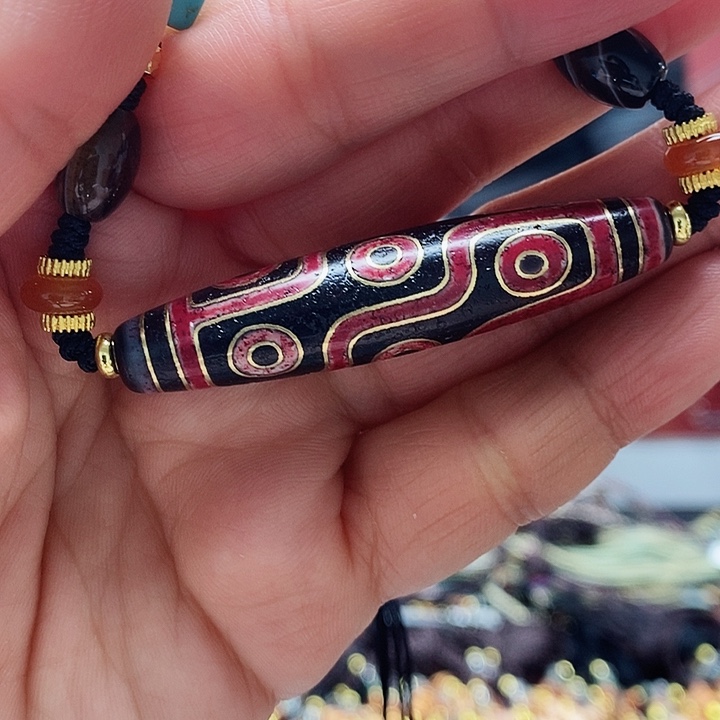 玛瑙/玉髓颈饰合金