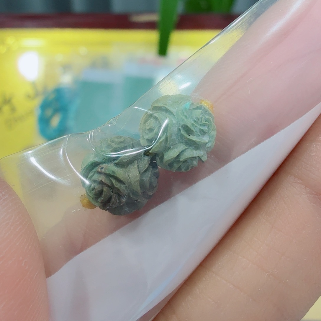 未镶嵌绿松石珠宝奇石