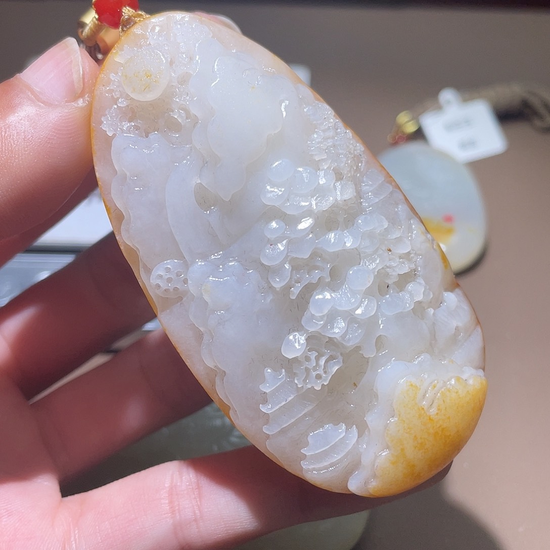 和田玉颈饰未镶嵌Z6
