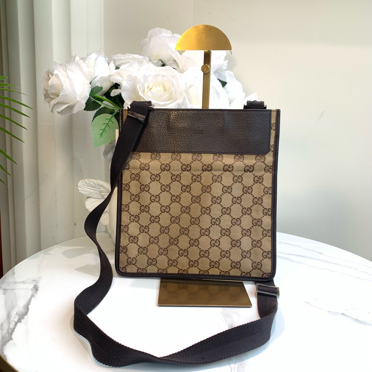 95新 GUCCI/古驰 御古屋/87014/单肩斜挎