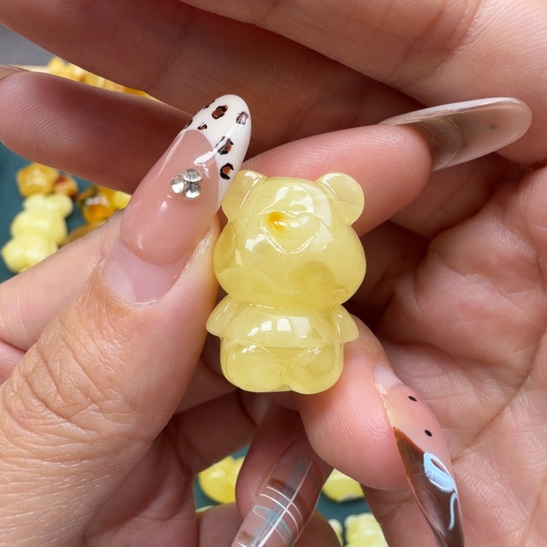 琥珀未镶嵌裸石蜜蜡