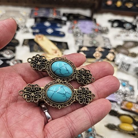 蒙古元素发卡一对29