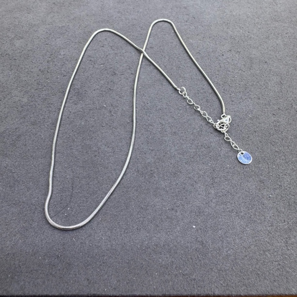 链子925银 A252-银制蛇骨链一条➕粗➕长