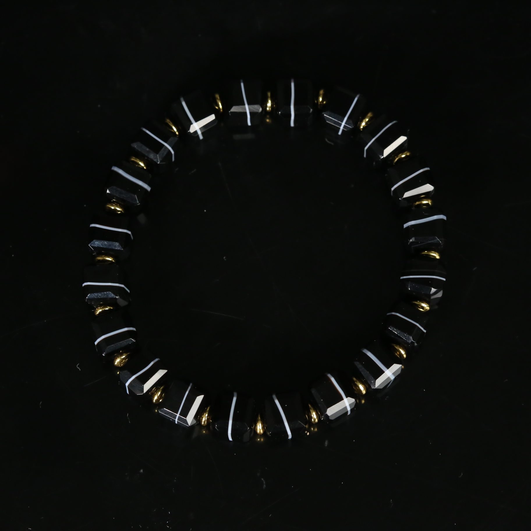 维多利亚时期药师玛瑙多棱手串【华豫之门】AJD251128027