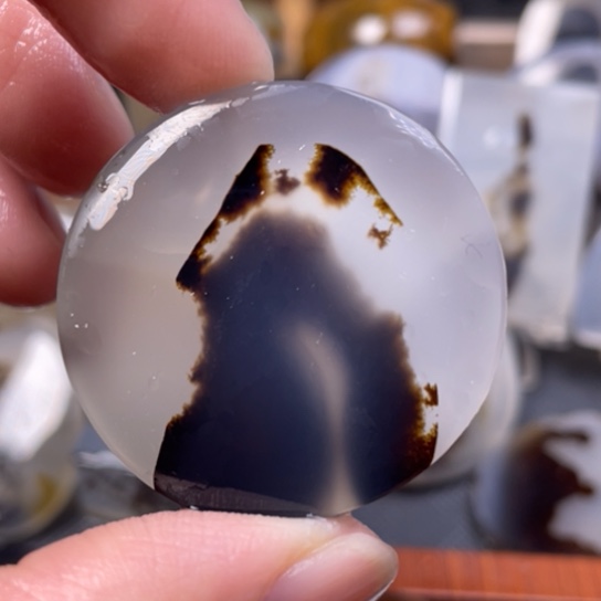 玛瑙/玉髓吊坠(不含链)未镶嵌