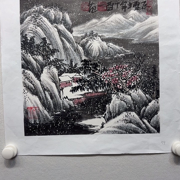 国画姜国华国画作品