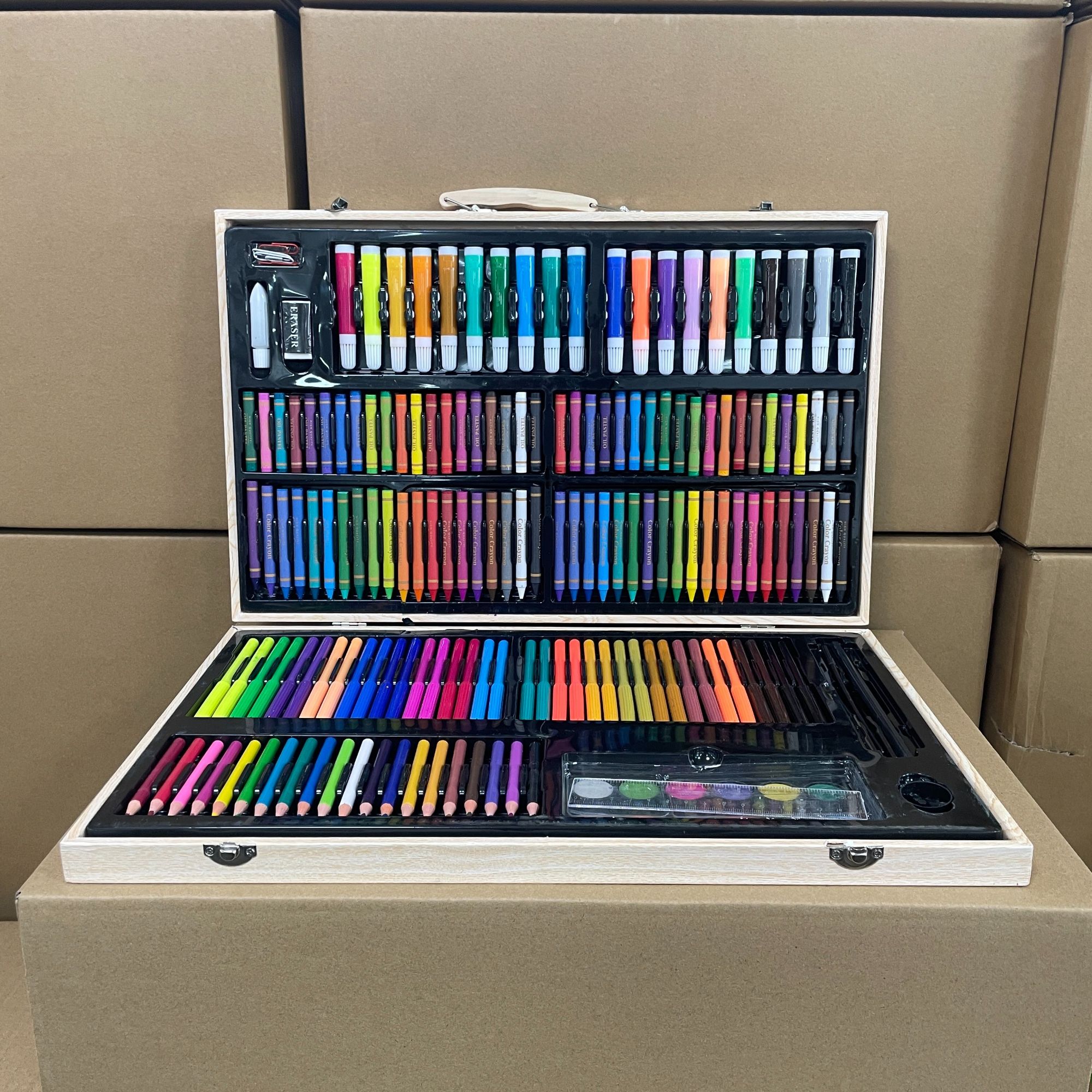 品牌180件画笔水彩笔【颜色随机】