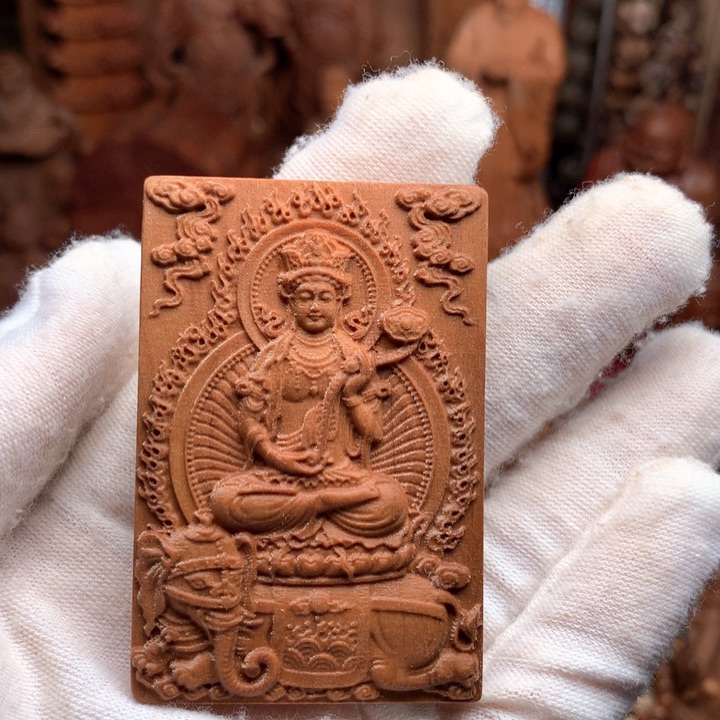 檀香木吊坠老山檀手把件吊坠